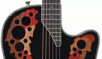 Custom Elite Deep Acoustic/Electric w/Case - Black